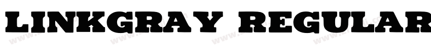 Linkgray Regular字体转换